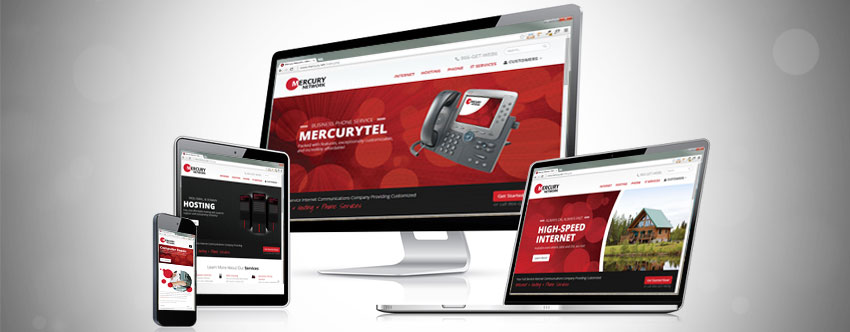 Mercury Telecom Website